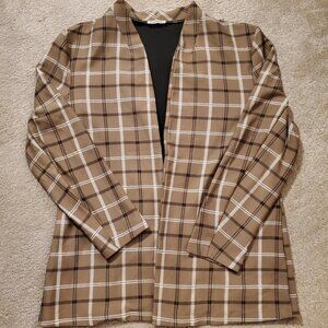 Polished & Poised Knit Blazer Size L